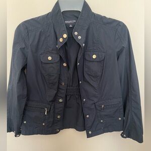 JONES NEW YORK “SIGNATURE PETITE” COTTON LIGHTWEIGHT UNLINED JACKET 
SIZE PM